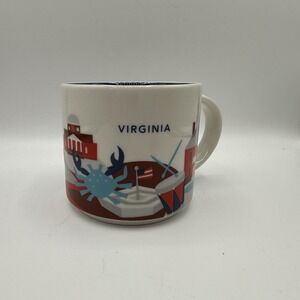 Starbucks Virginia 2015 You Are Here Collection Coffee Mug 14 oz